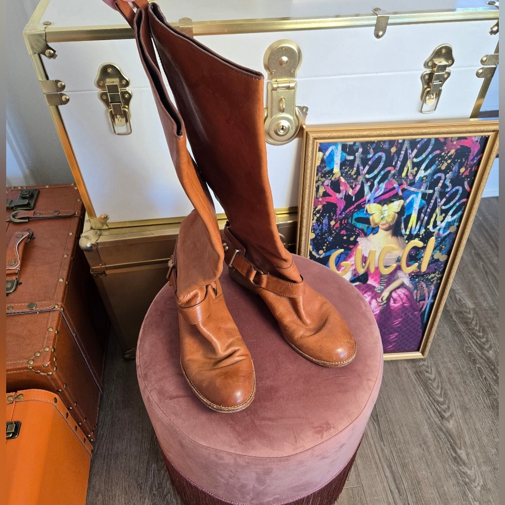 WHISKY BROWN COACH RIDING BOOTS 🐎 - Picture 2 of 16